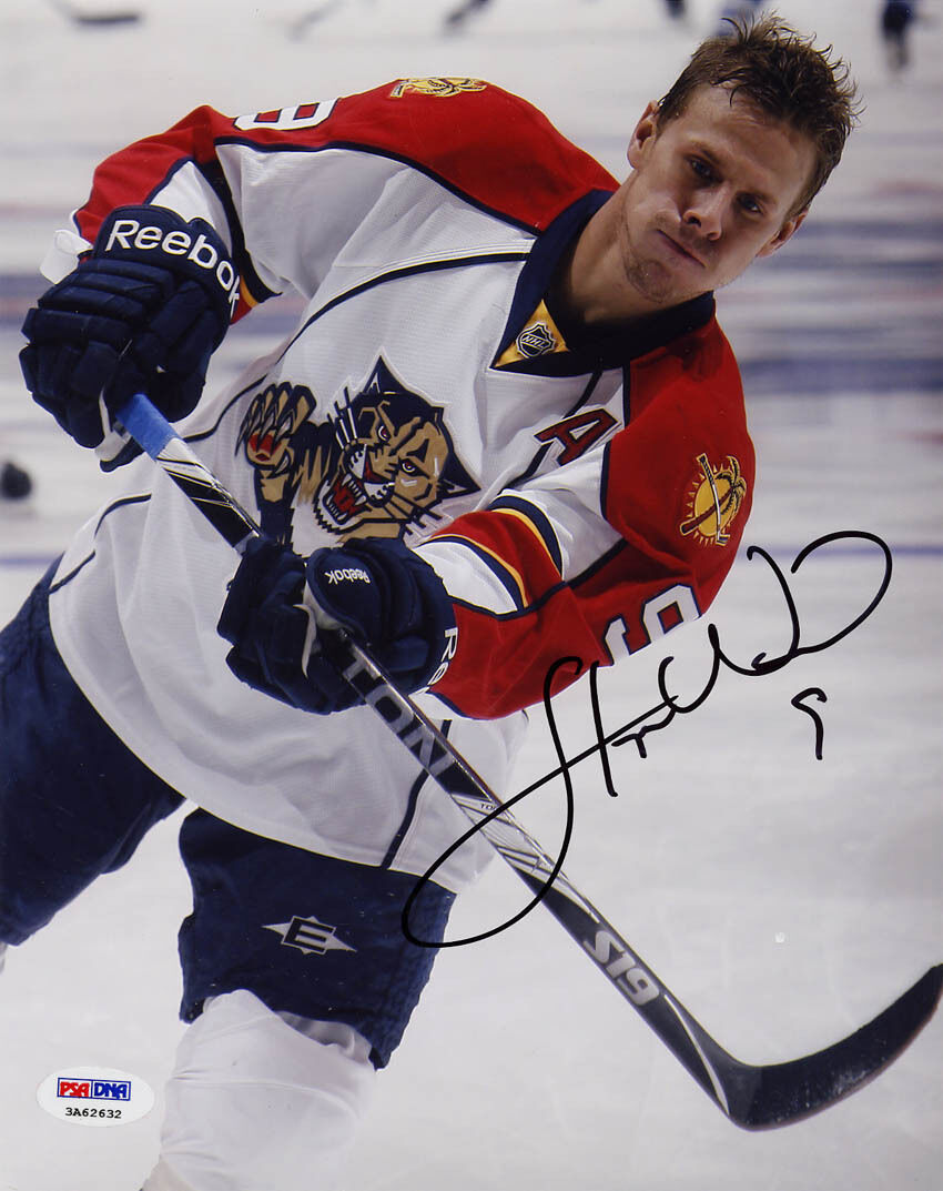 Stephen Weiss SIGNED 8x10 Photo Poster painting Florida Panthers ITP PSA/DNA AUTOGRAPHED