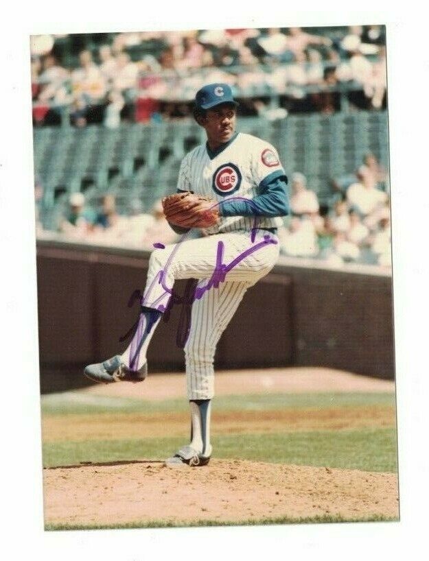 Fergie Jenkins Chicago Cubs Signed Original 3x5 Baseball Photo Poster painting W/Our COA