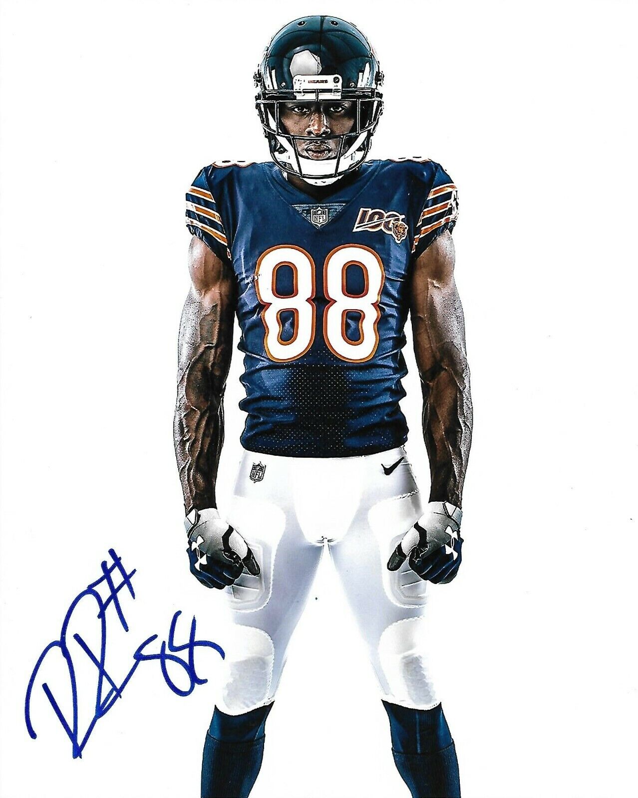 RILEY RIDLEY signed autographed CHICAGO BEARS 8X10 Photo Poster painting w/ COA