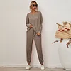 Women's Autumn Long Sleeve Pants Sports Two Piece Set