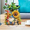 DIY Goblins And Sunflowers Diamond painting ornaments(Single-Sided)