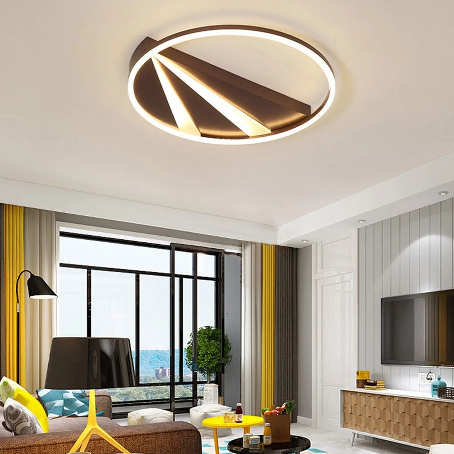 Living Room LED Lamps With Remote Control Modern Led Ceiling Lights High Quality Surface Mount Indoor Lighting Bedroom Fixture