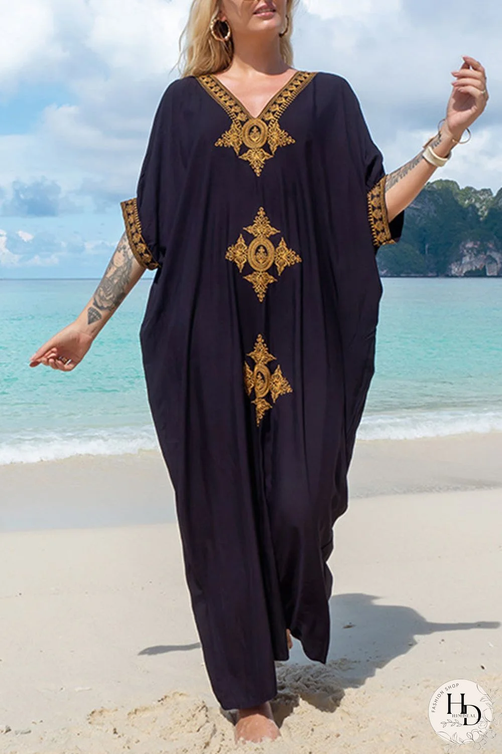 Embroidery Vacation Cover-up