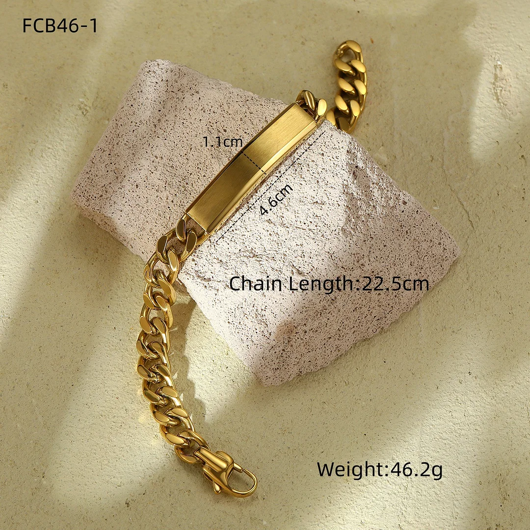 Retro Stainless Steel Bracelet