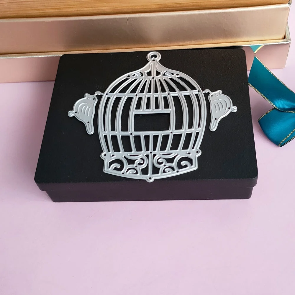Bird birdcage Wedding Love Cutting Die Punch for Scrapbook Scrapbooking PAPER CRAFT card album knife mold art cutter stencils