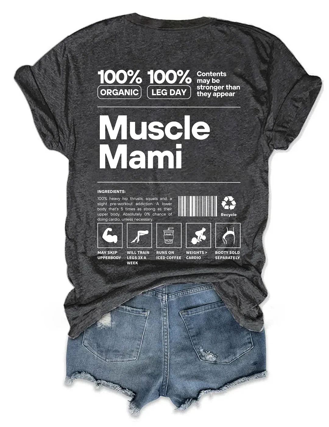Muscle Mommy Gym Pump Cover T-shirt