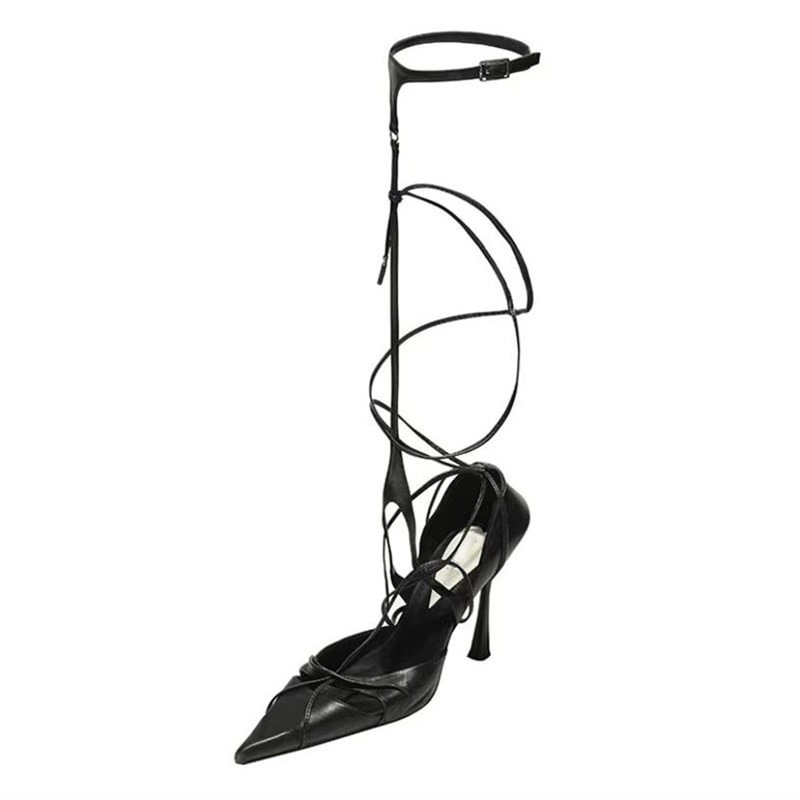 Versatile Buckle High Heel Shoes For Women-PABIUYOU- Women's Fashion Leader