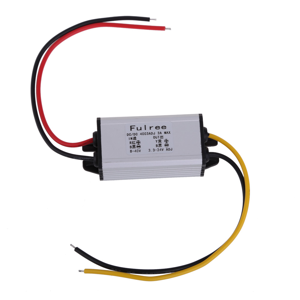 

12/24V to 5V 8-40VDC-DC Step-down Adjustable Power Converter Module, 501 Original