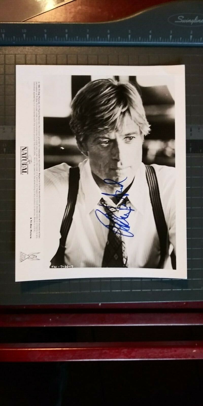 Robert Redford signed 8x10