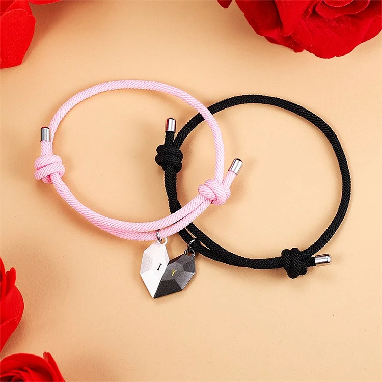 Couples Magnetic Bracelet Set