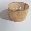 E27 Rattan Woven Lampshade Rattan Table Lamp Shade Retro Rattan Lamp Shade Decor