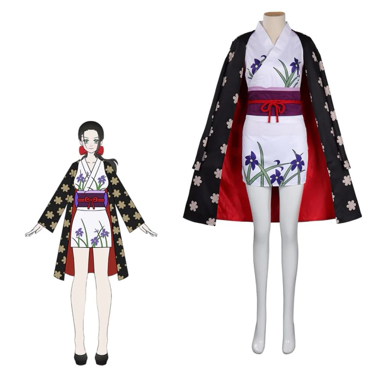 One Piece Onigashima NicoRobin Cosplay Costume Outfits Halloween ...