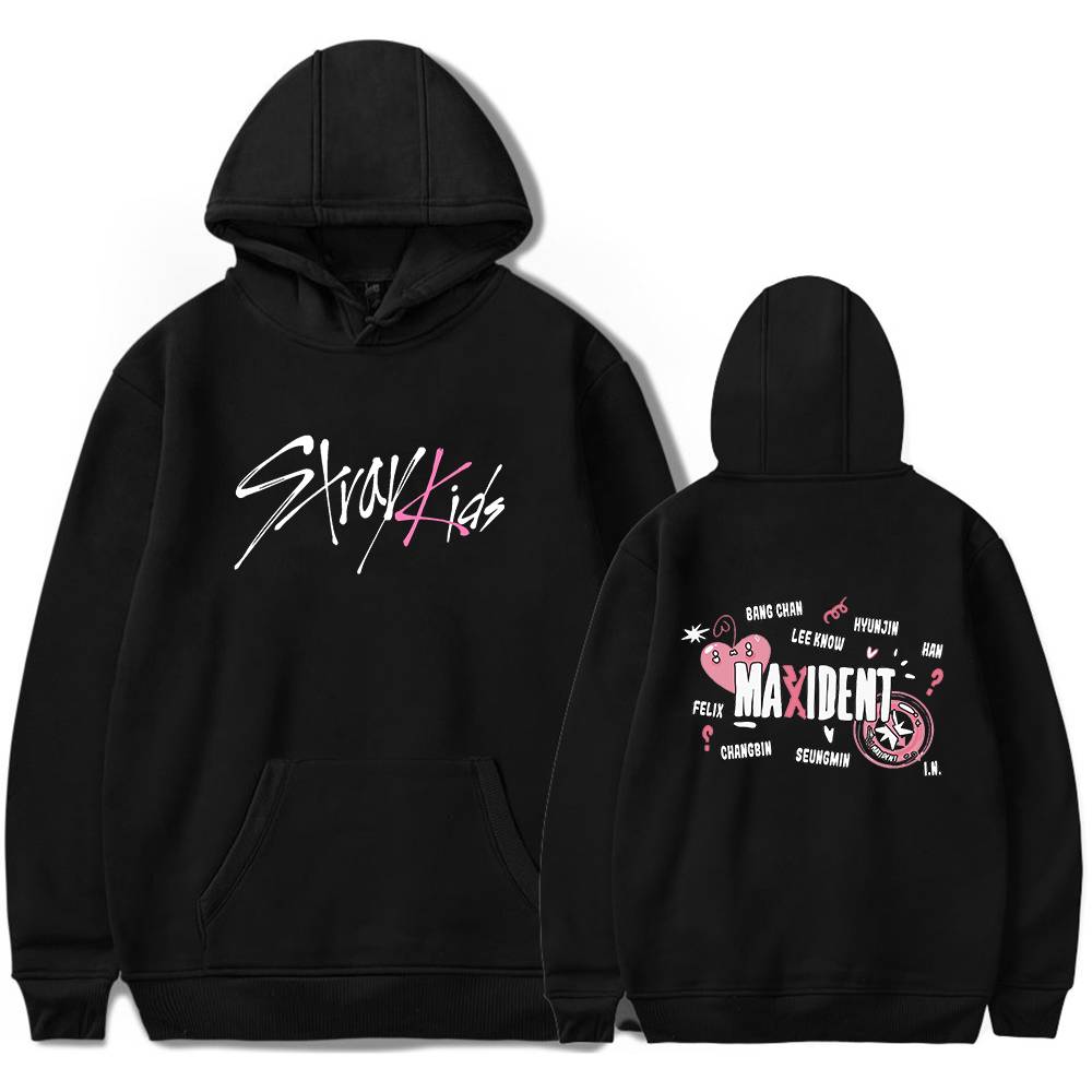 Stray Kids MAXIDENT Logo Hoodie