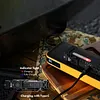 X4 High-Intensity Flashlight With Stepless Dimming And Long Battery Life For Outdoor Lighting With RGB Color Light