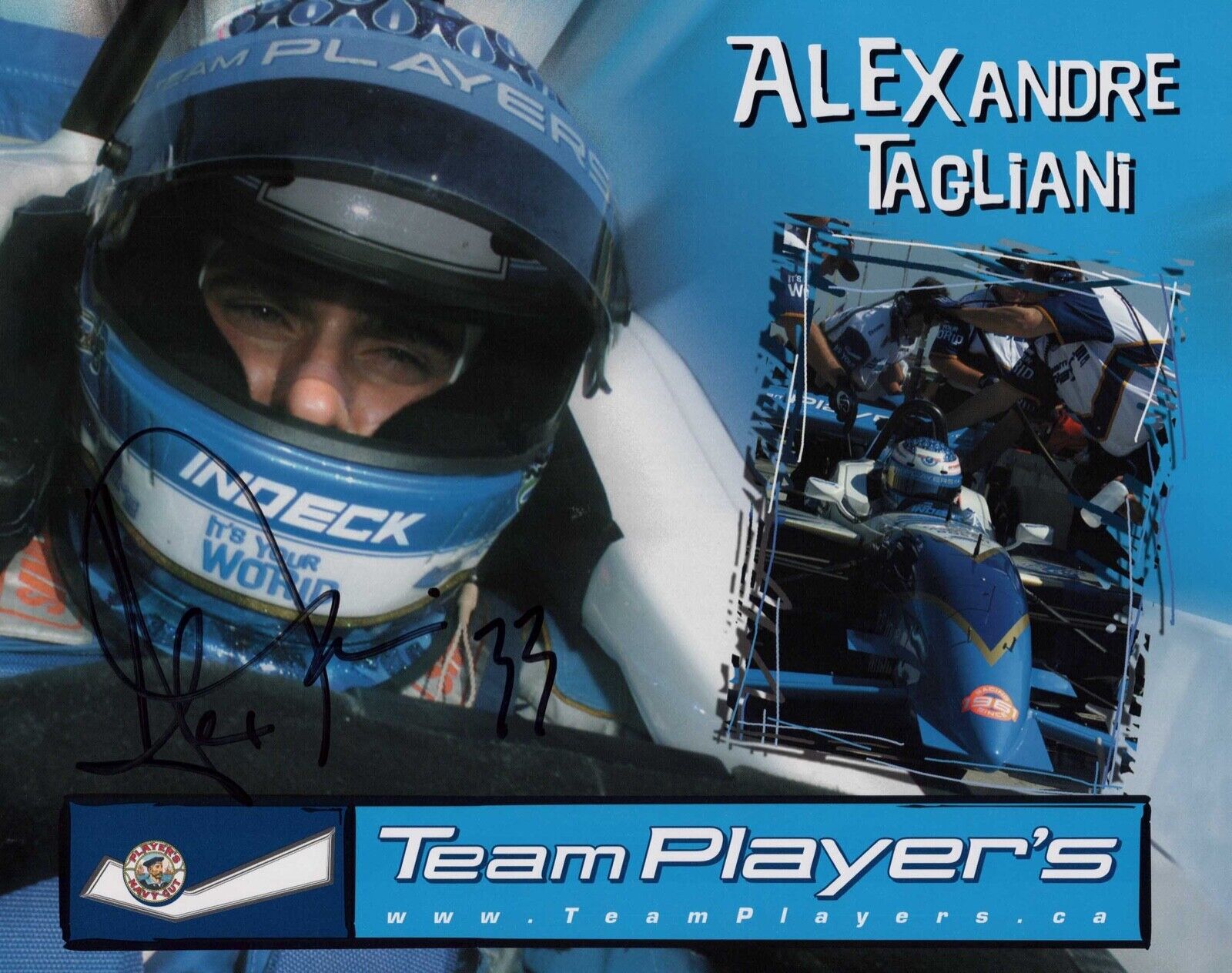 ALEXANDRE TAGLIANI signed TEAM PLAYER'S