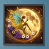 Moon Fairy Girl - Crystal Rhinestone Diamond Painting