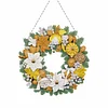 DIY Christmas Wreath Art Acylic Crystal Rhinestone Hanging Craft Kits