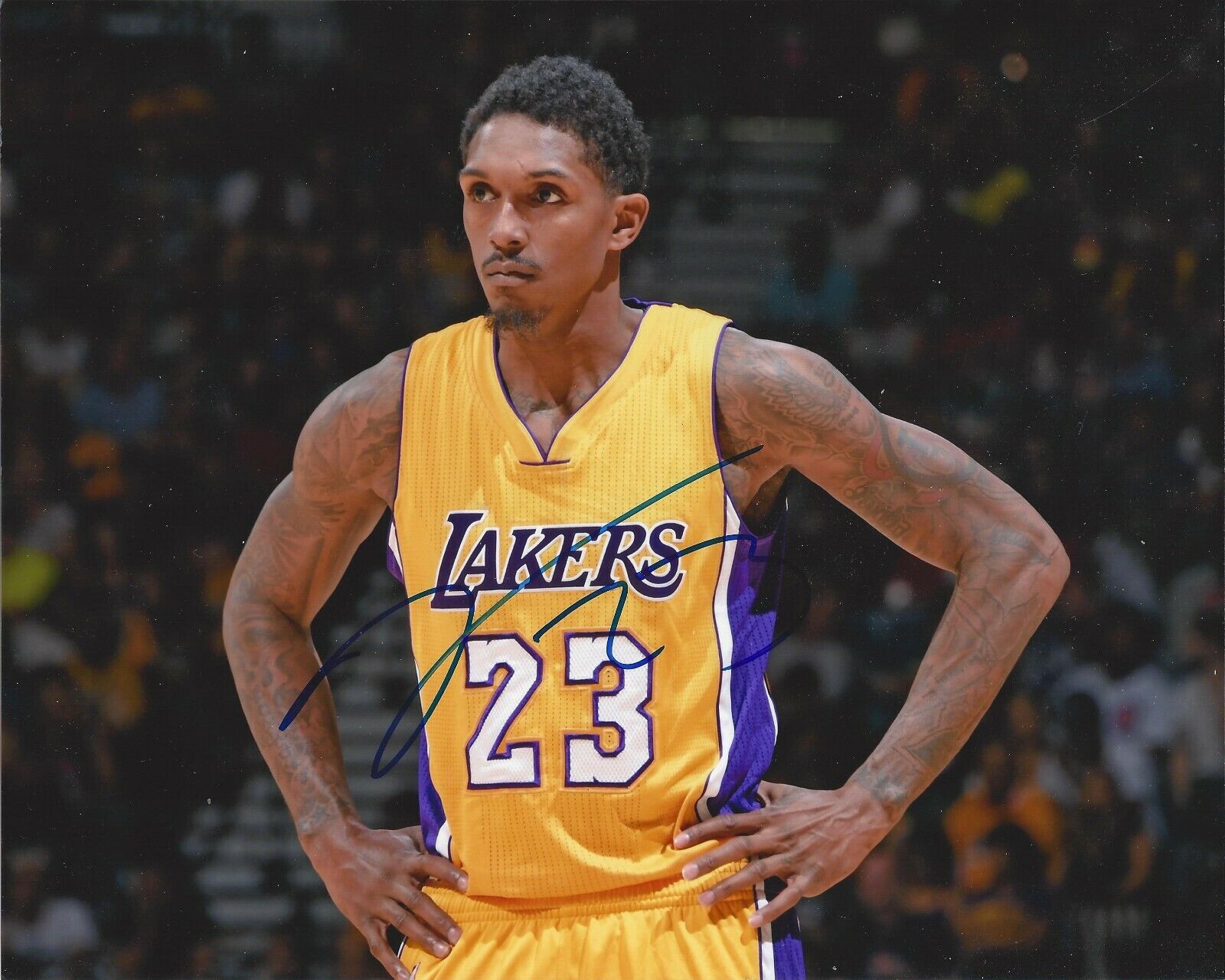 Lou Williams Autographed 8x10 Los Angeles LakersB473