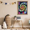 Diamond Painting-DIY Full Round Drill Love Swirls