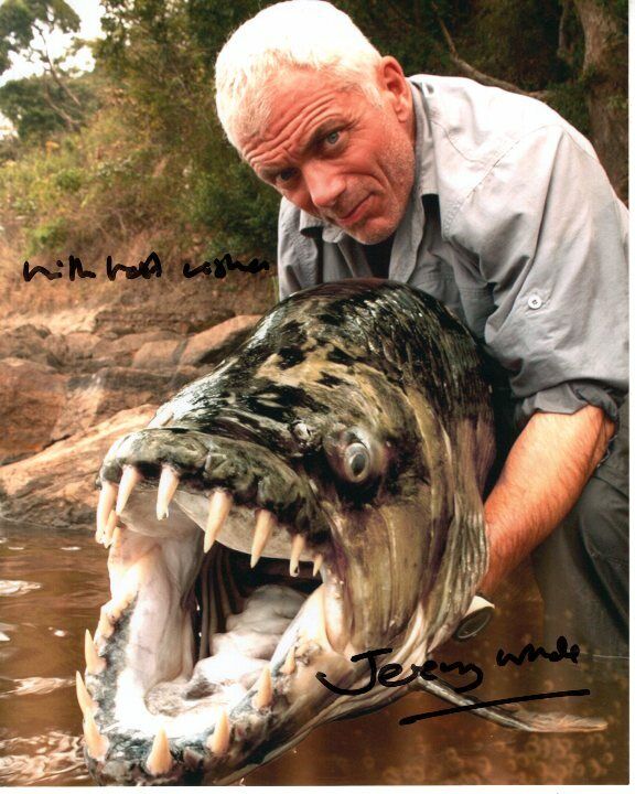 JEREMY WADE signed autographed 8x10 RIVER MONSTERS Photo Poster painting