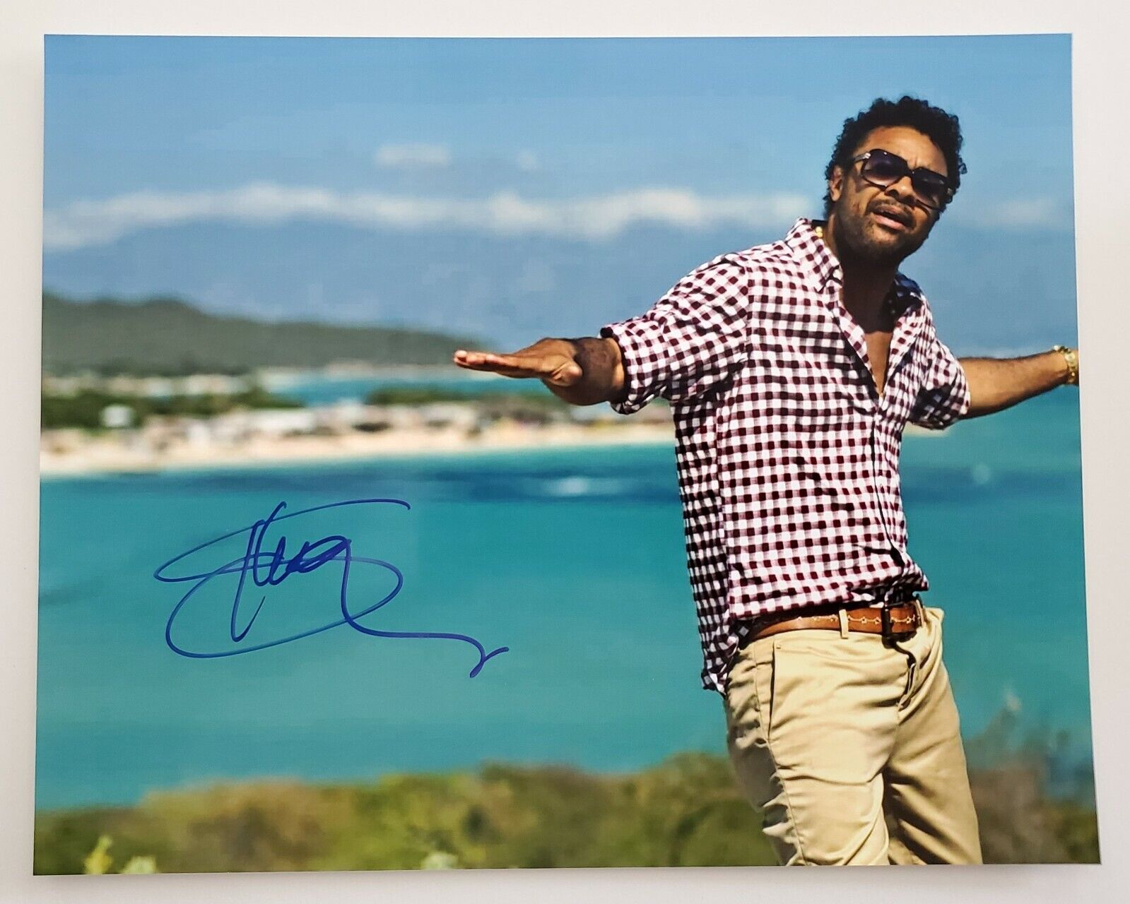 Shaggy Signed 8x10 Photo Poster painting Singer Songwriter Jamaican R&B Reggae LEGEND RAD