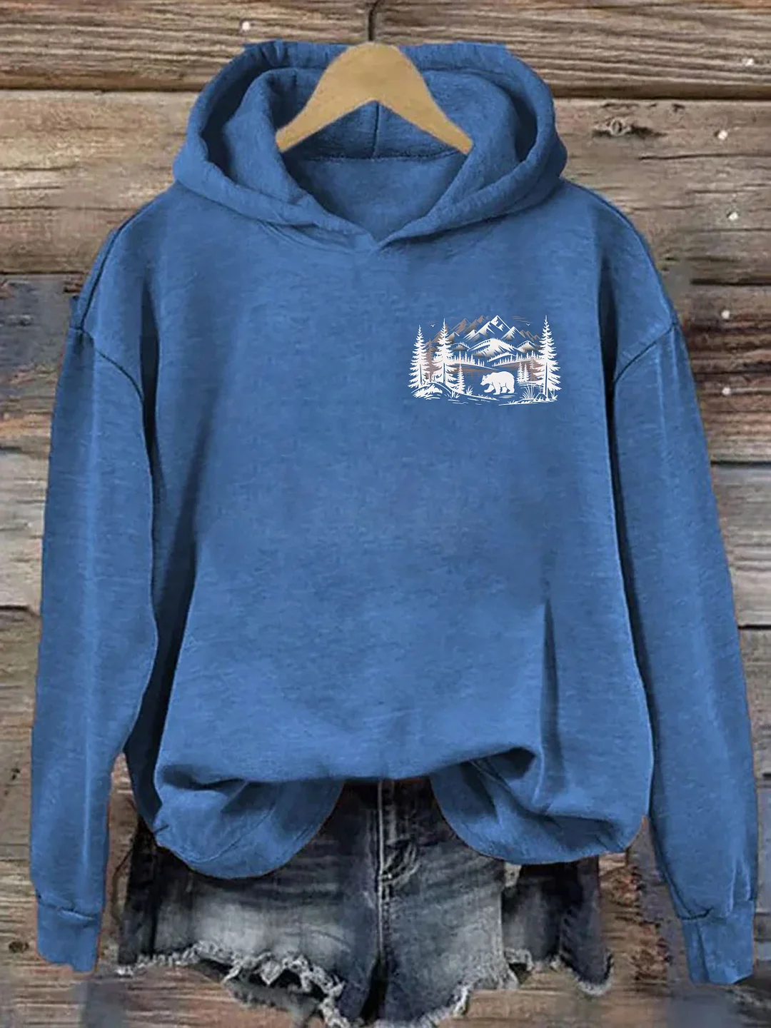 Though The Mountains Move Vintage Hoodie