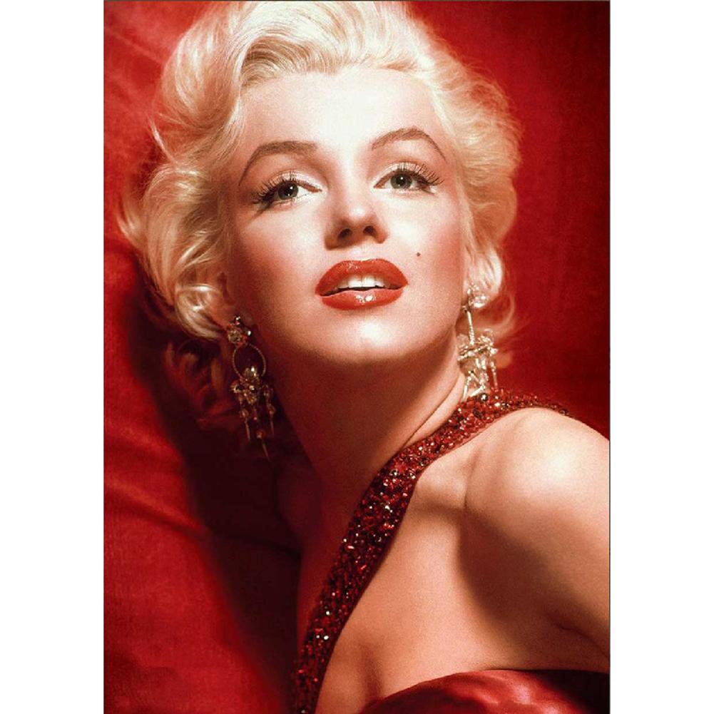 

Sexy Monroe-Round Drill Diamond Painting-30*40CM, 501 Original