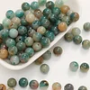Water Colors Tie-dye Round Acrylic Beads 10mm DIY Jewelry