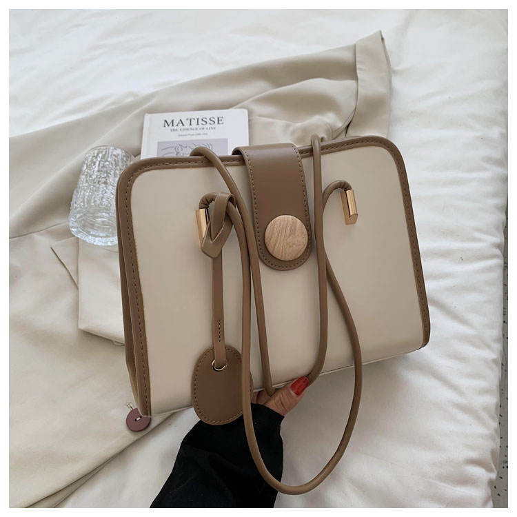 Luckrushonline Vintage Women Shoulder Bag Chic All-Match PU Leather Underarm  Bags 2025 Luxury Designer Ladies Handbags back to school Bags
