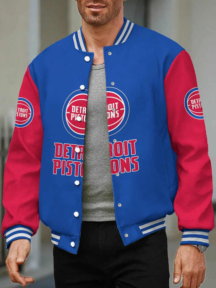 Detroit Pistons Limited Edition Full-Snap Casual Jacket