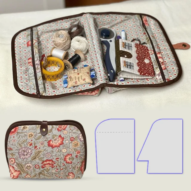 Lovely Sewing Bag Template Set- With Instructions