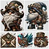(Multi-Style) Steampunk Gnome Envelope-11CT Stamped Cross Stitch 50*50cm/19.69*19.69in