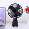 Air Circulator Fan Rechargeable Portable Camping Fan 2 Speed Settings for Car RV