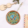 1PC DIY Diamond Painting Stained Glass Lettter Keychain