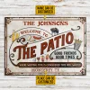 Personalized Patio Grilling Red Where Wasting Time Custom Classic Metal Signs