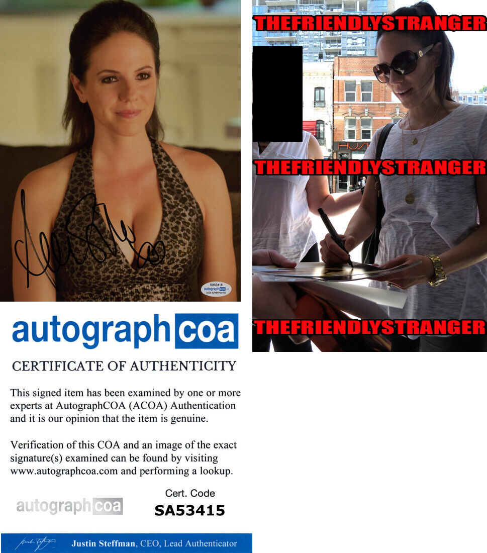 ANNA SILK signed Autographed LOST GIRL