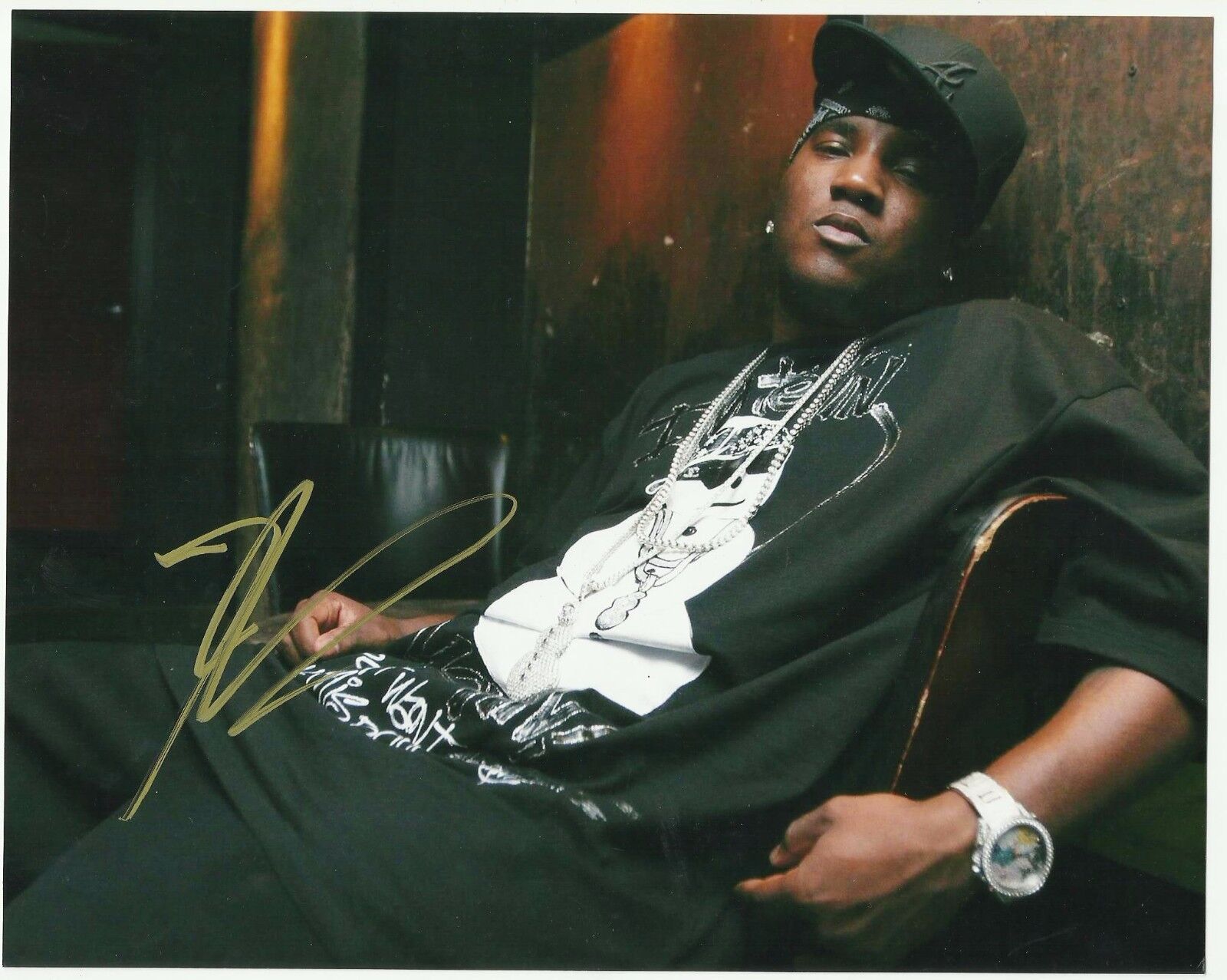 YOUNG JEEZY Signed 8x10 Photo Poster painting