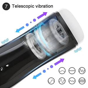 Electric Aircraft Cup Masturbation For Men Full Automatic Penis Trainer