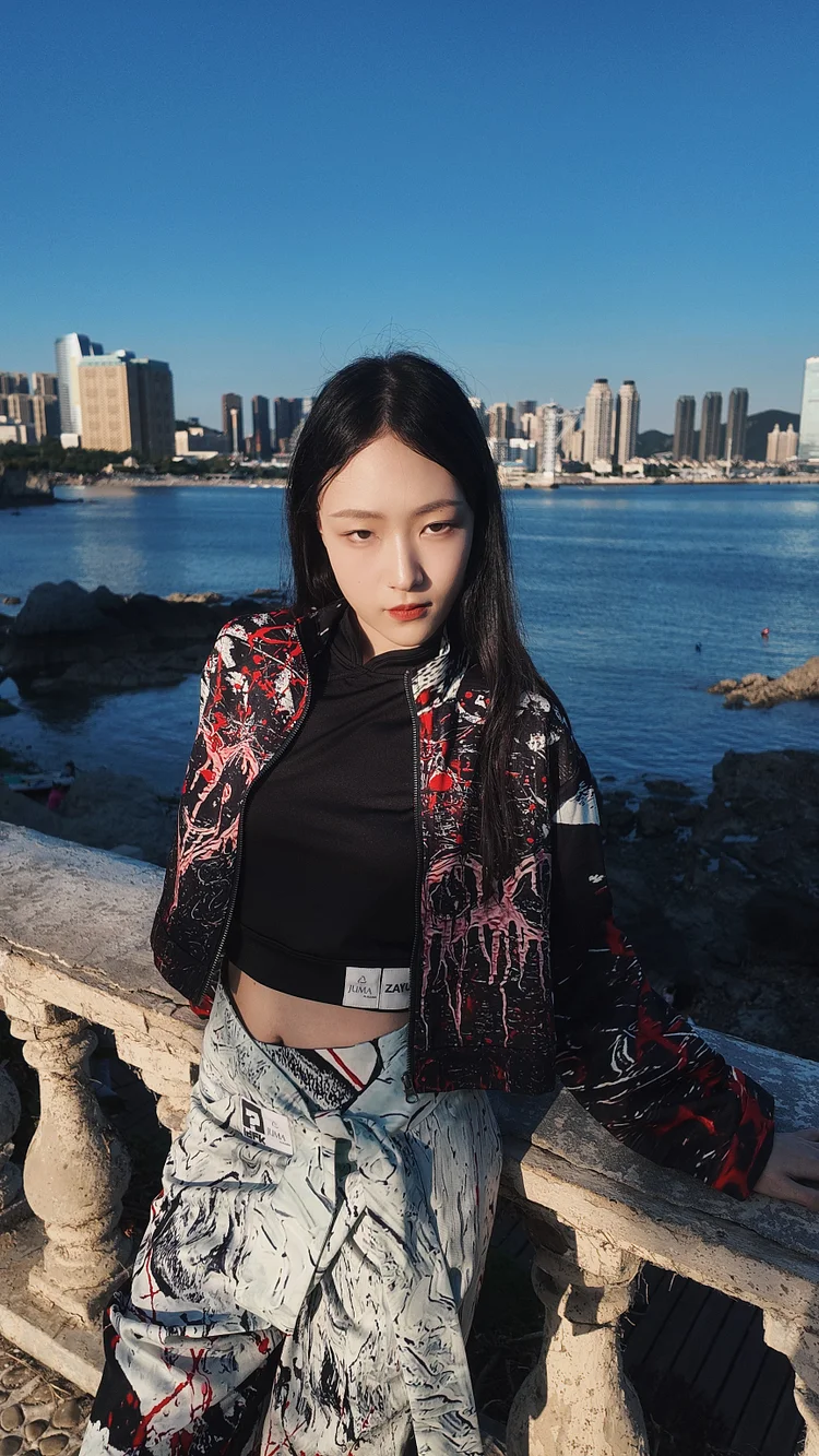 IDFK Crop Zip Up Jacket  - 8 Recycled Water Bottles - White