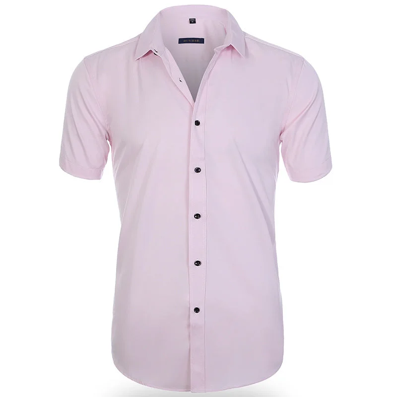  Breathable Elastic Anti-Wrinkle Short Sleeve Shirt