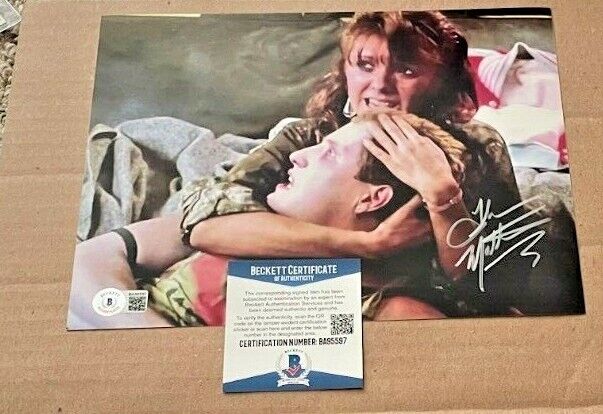 THOM MATHEWS SIGNED RETURN OF THE LIVING DEAD 8X10 Photo Poster painting BECKETT CERTIFIED