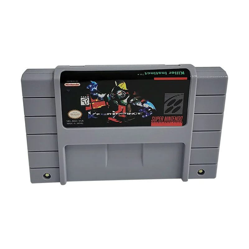 Killer Instinct SNES For Super Nintendo Entertainment System - 16 Bit US Version Game Cartridge