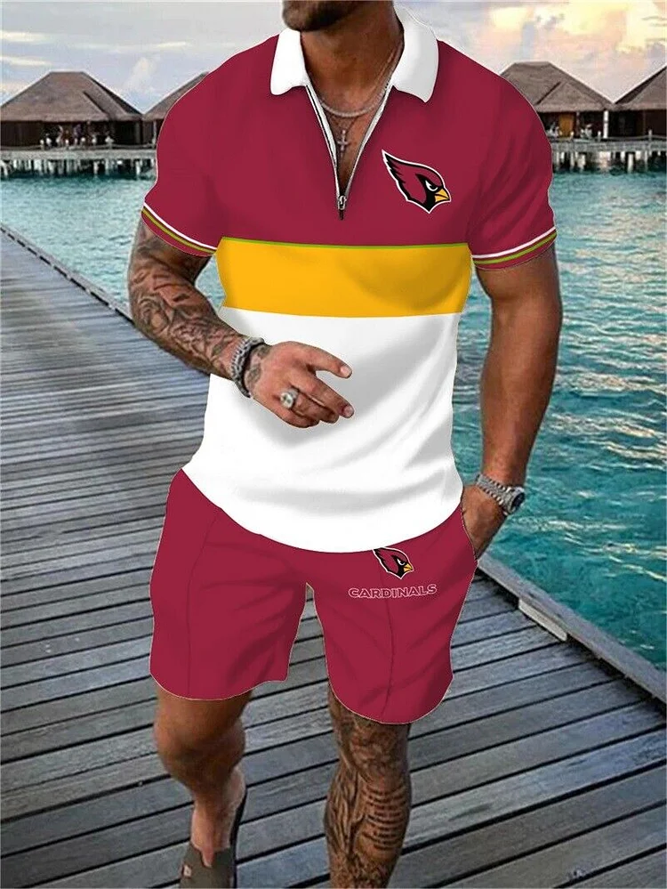 Arizona Cardinals
Limited Edition Polo Shirt And Shorts Two-Piece Suits