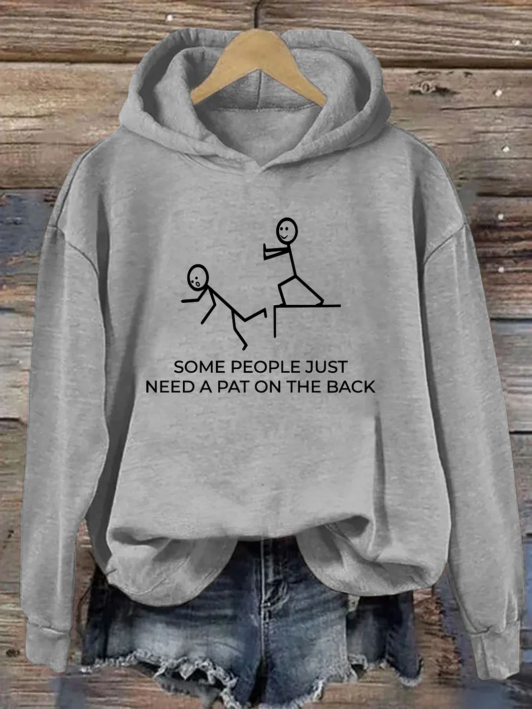 Some People Just Need A Pat On The Back Hoodie