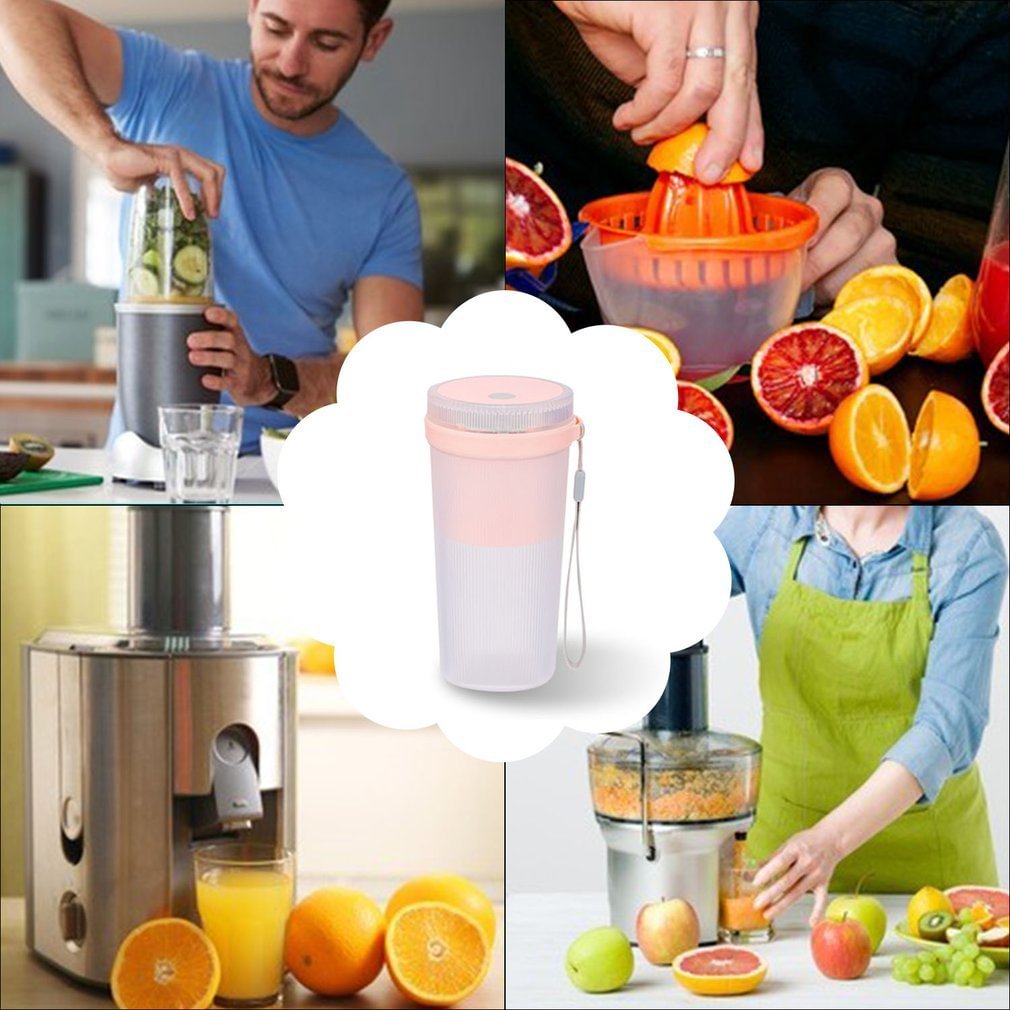 USB Electric Juicer Machine Smoothie Blender