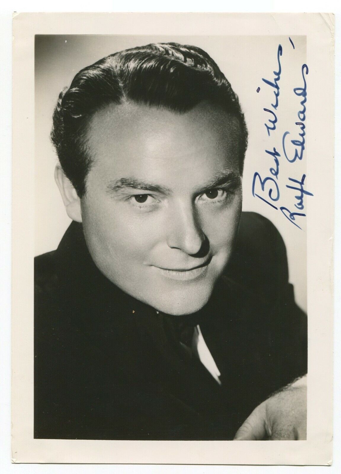 Ralph Edwards Signed Photo Poster painting Autographed Signature Radio TV Host This Is Your Life