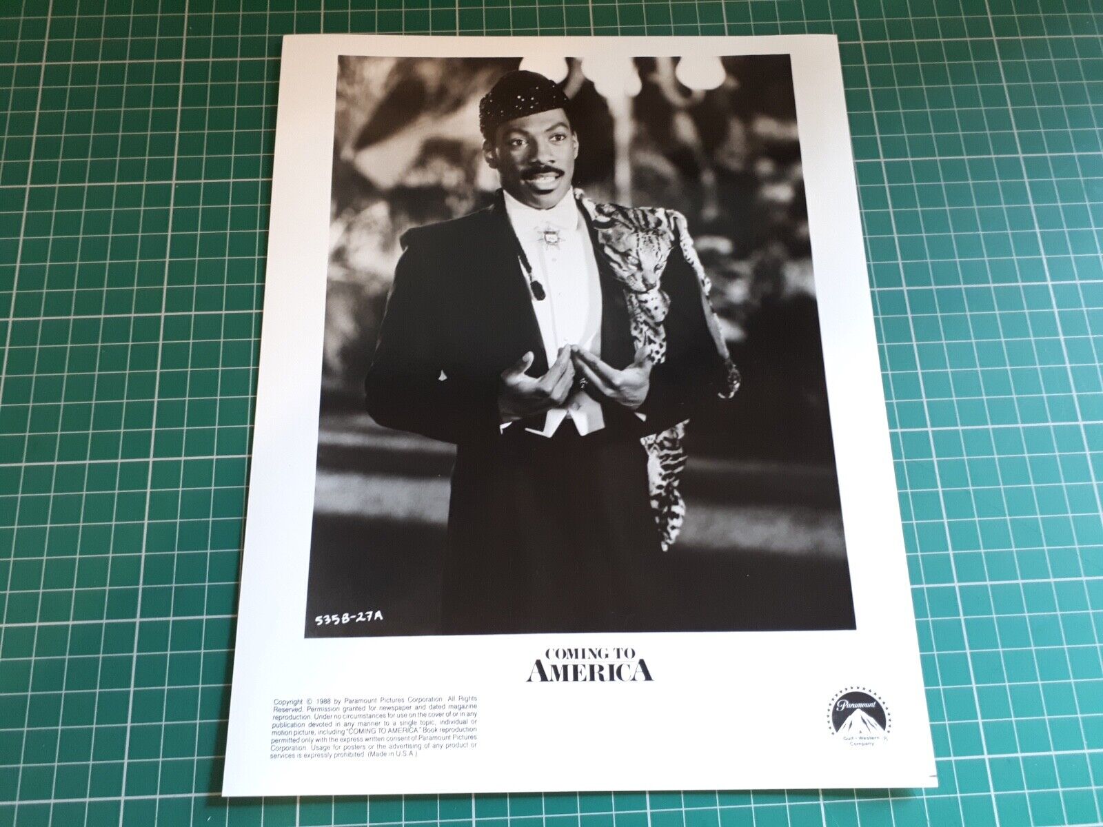 Coming to America original press Photo Poster paintinggraph Eddie Murphy James Earl Jones 1M