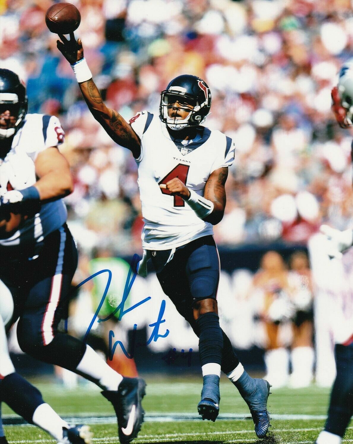 Deshaun Watson Autographed Signed 8x10 Photo Poster painting ( Texans ) REPRINT ,