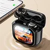 Bluetooth-compatible Translation Earbuds Real Time with Touch Control Color Screen Charging Case AI Language Translator Earbuds for Travel Business