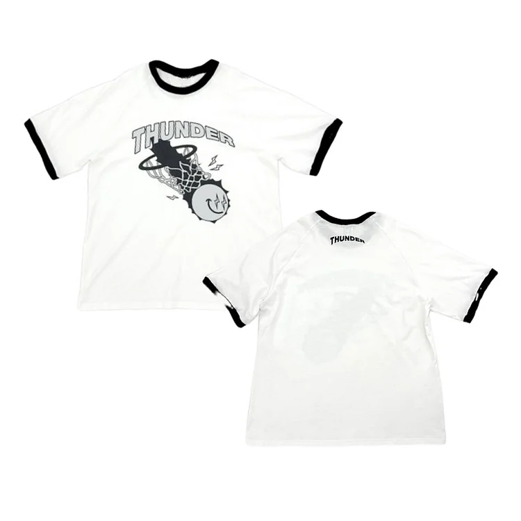 ATEEZ THE FELLOWSHIP : BREAK THE WALL ASIA BASKETBALL THUNDER T-shirt officialateezshop